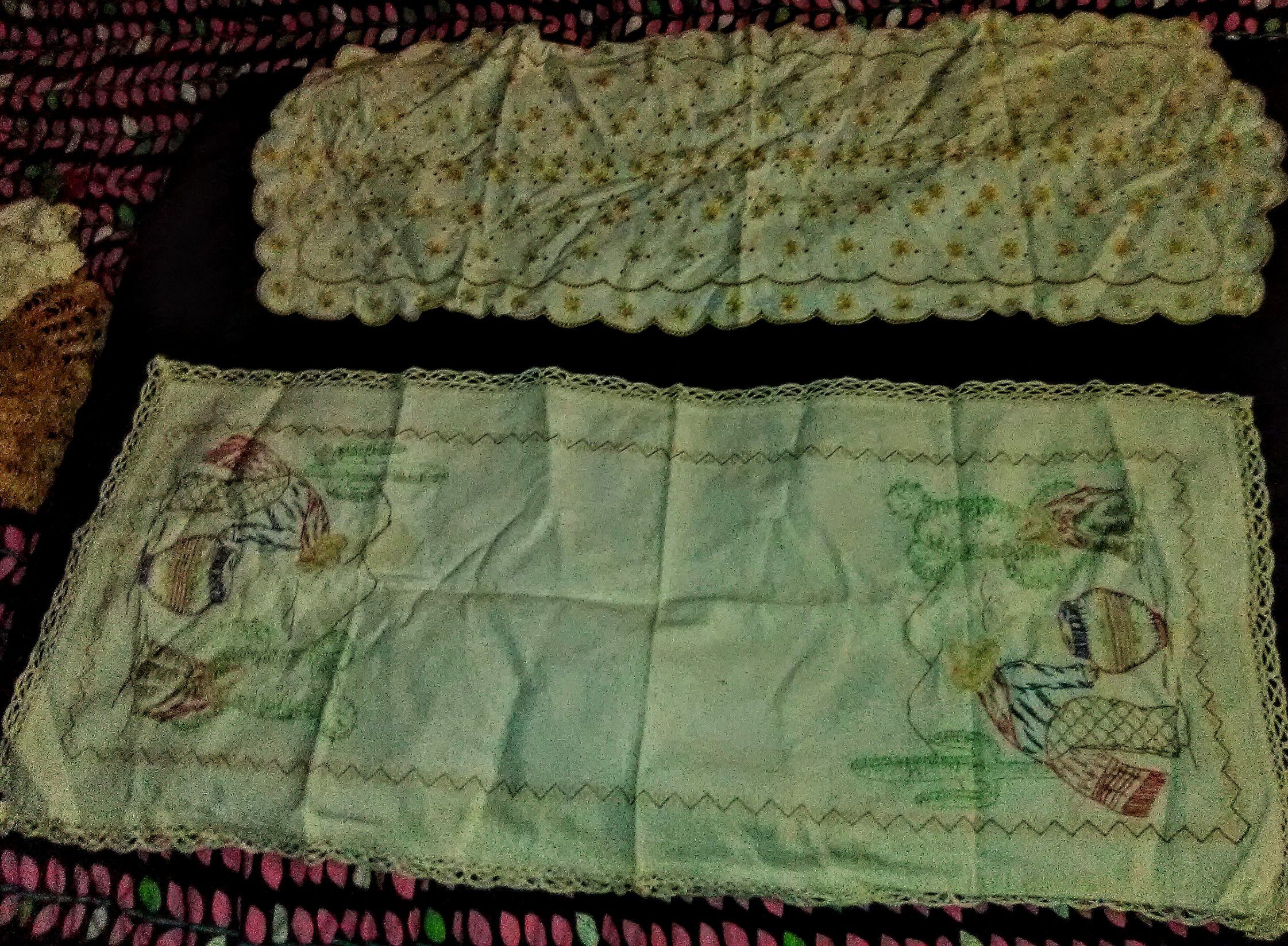 Vintage Table scarfs/runners