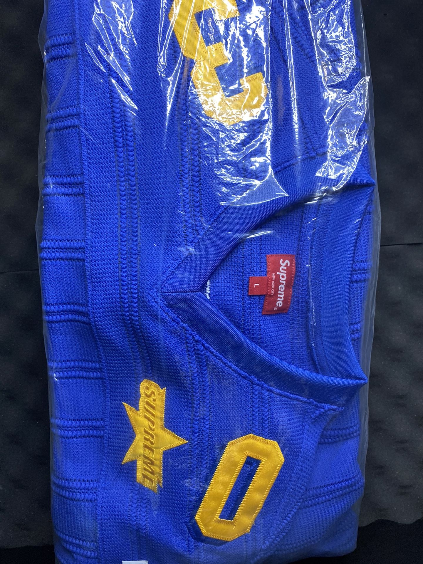 Supreme - Royal - Football Jersey - Large