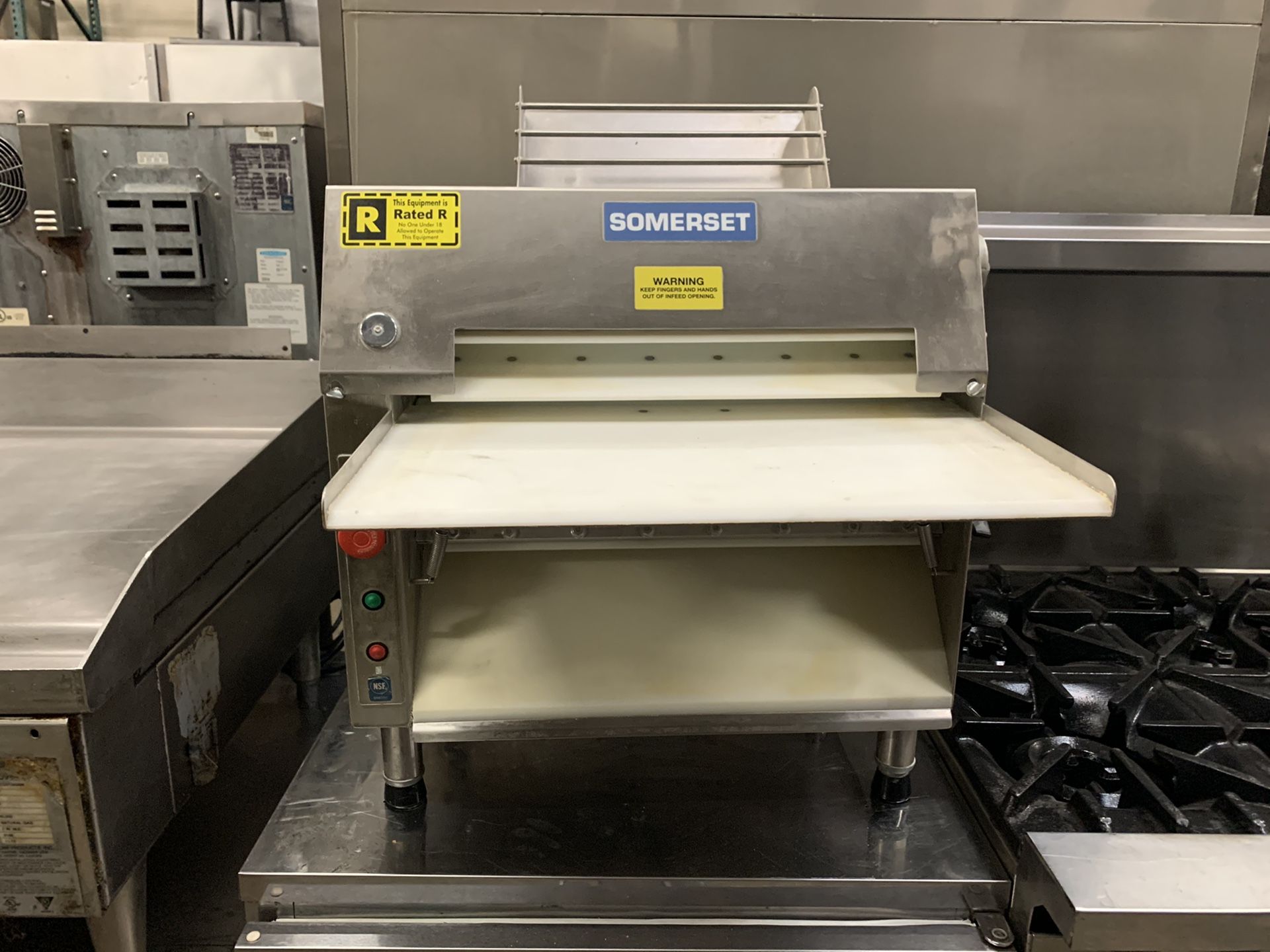 Somerset Countertop Dough Sheeter Commercial Restaurant Equipment for