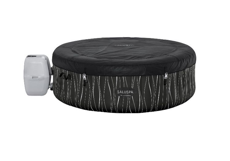 Hollywood AirJet Inflatable Hot Tub Spa with LED Lights 4-6 person