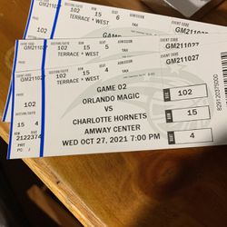 3 Orlando Vs Hornets Tickets  Thumbnail
