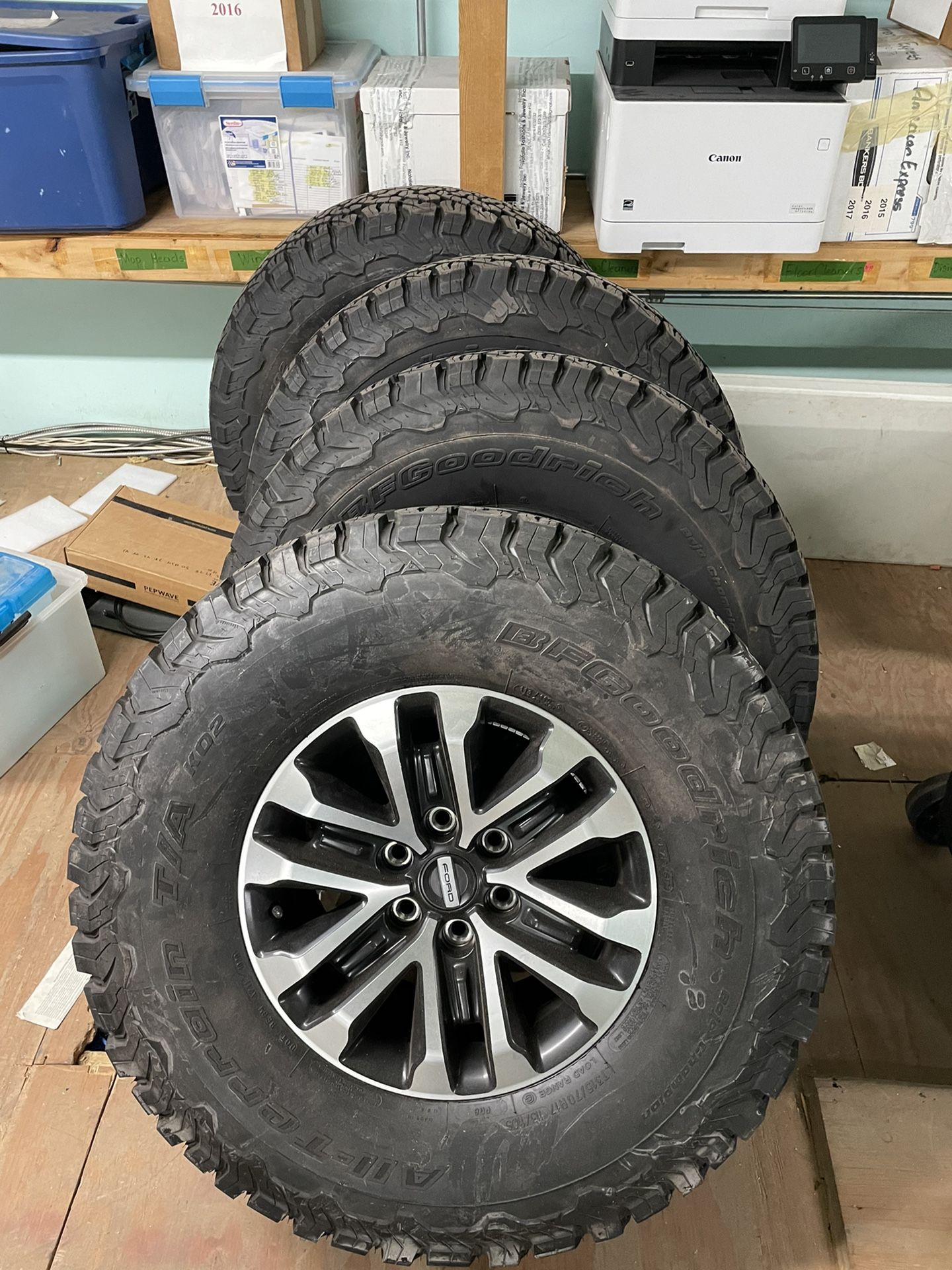 Ford Raptor Tires With Rims
