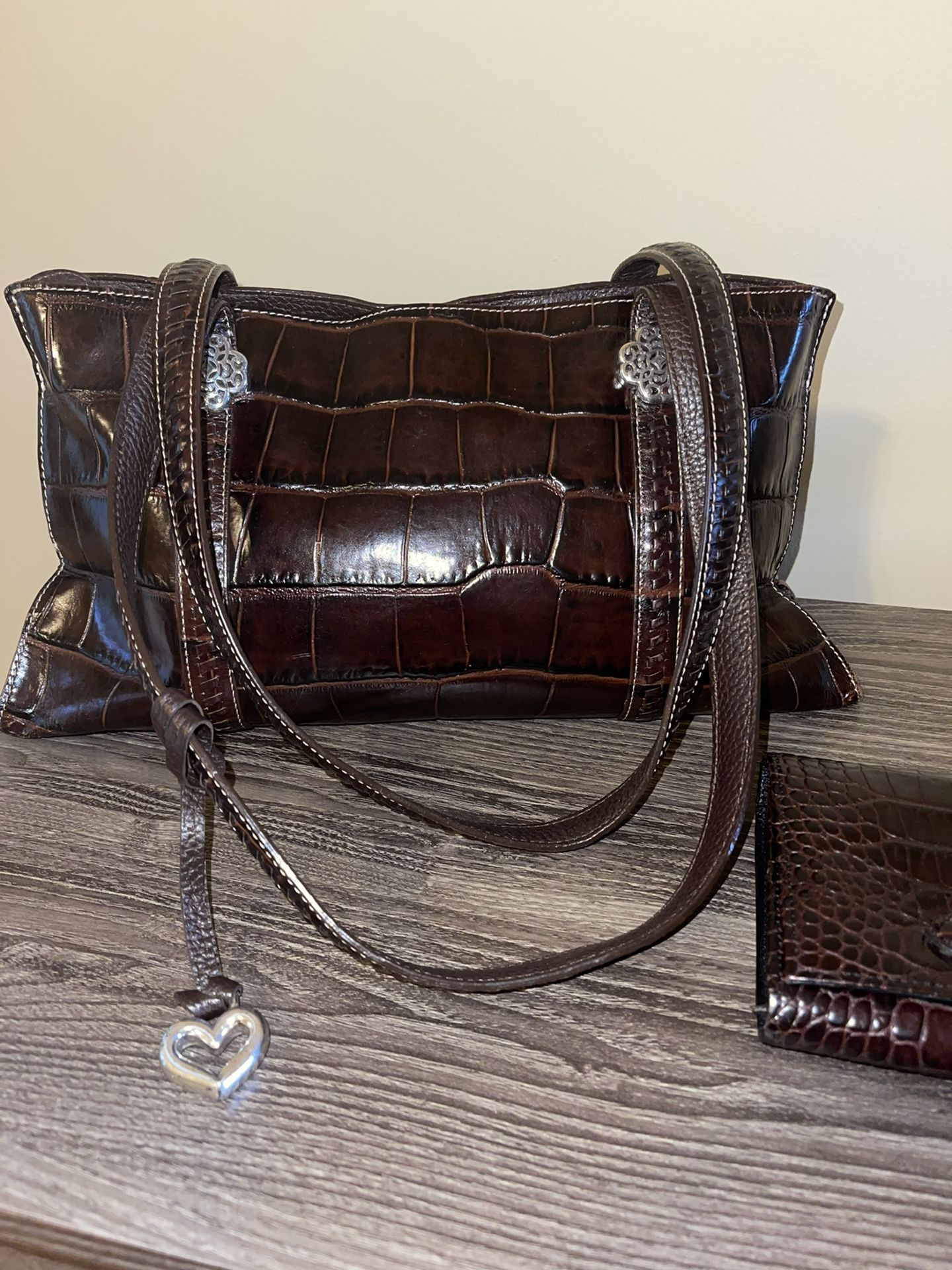 Brighton Brown Leather Purse & Wallet