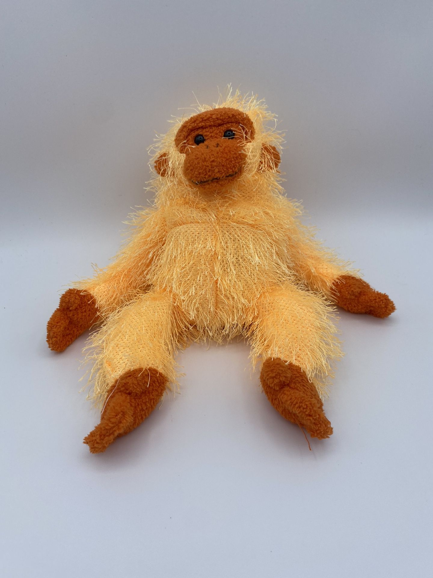 Orange Plush Monkey