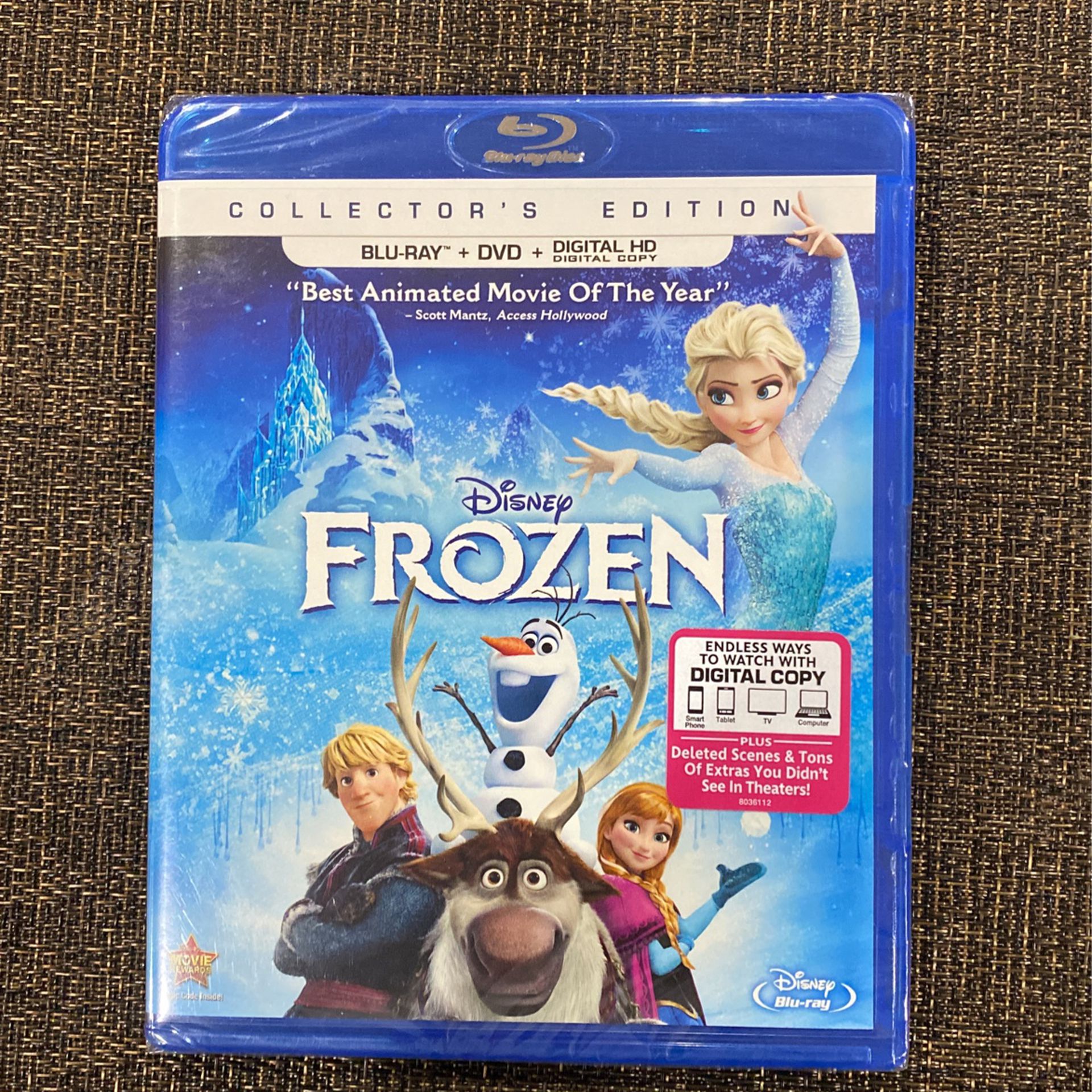 Disney Frozen Blu Ray