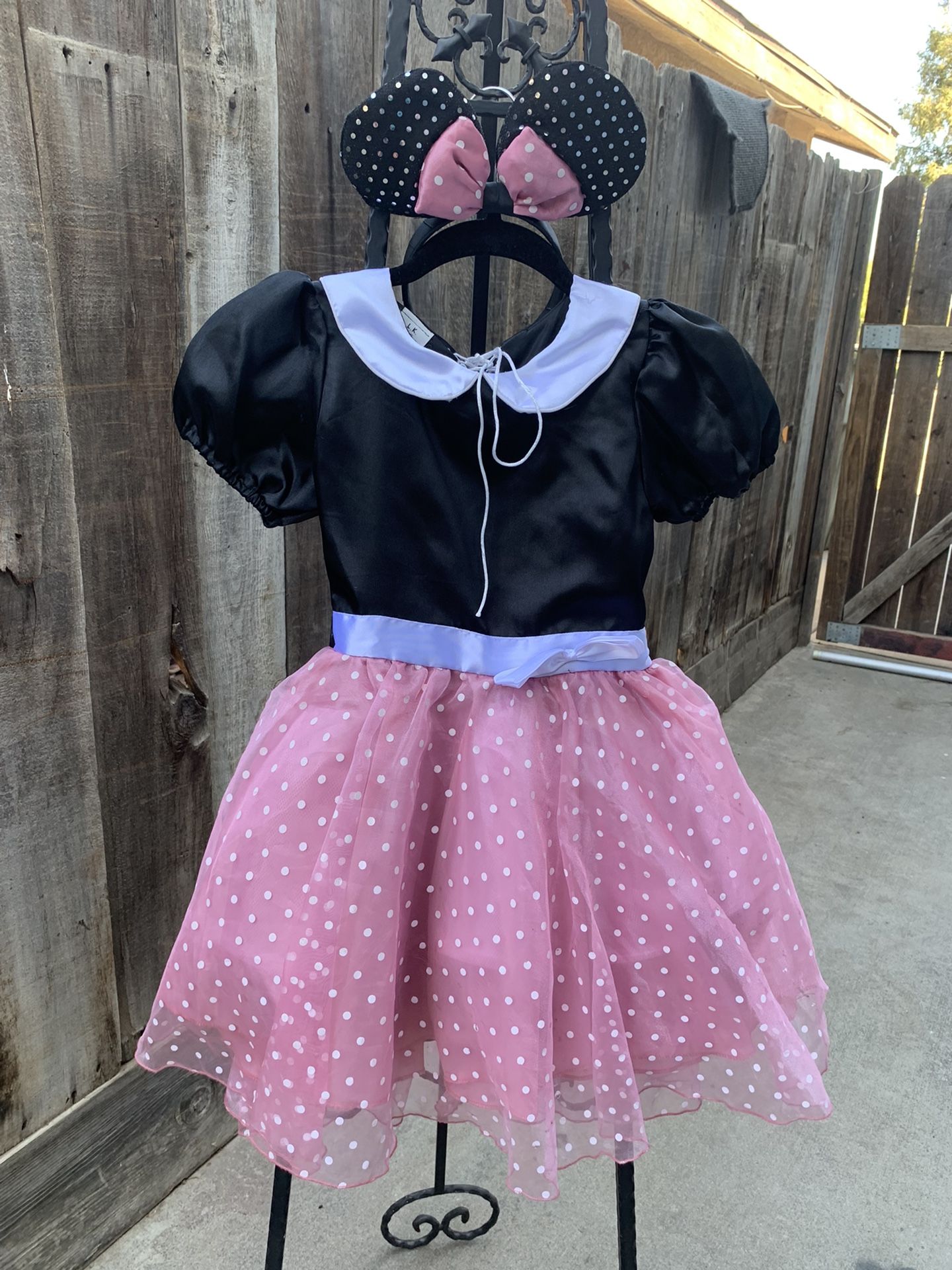 Traje de Mickey mouse vestido de Mickey mouse talla ocho