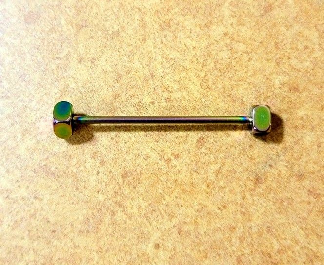 14 Gauge industrial ear Jewelry