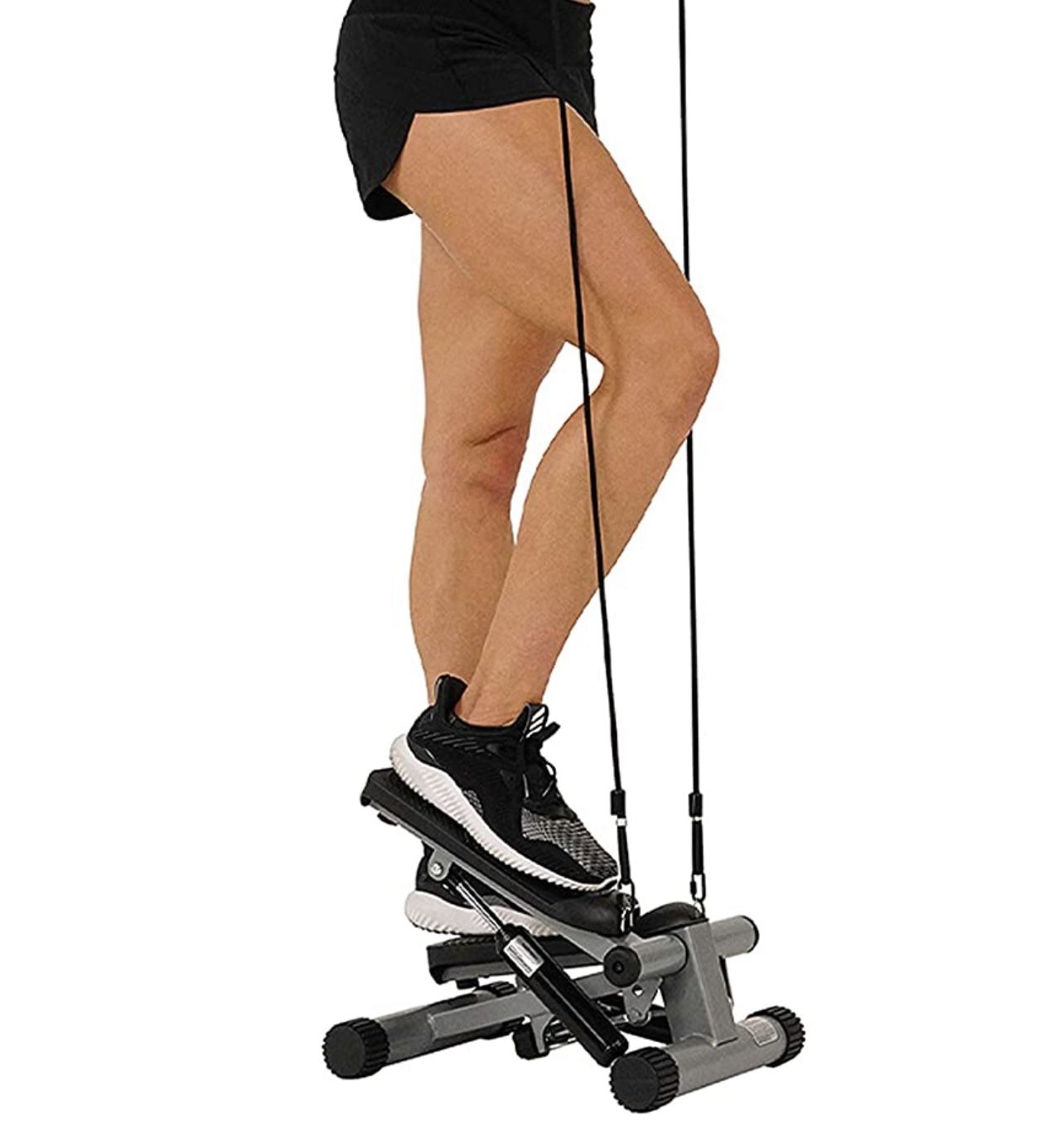 Like New Mini Stair Stepper With Resistance Bands
