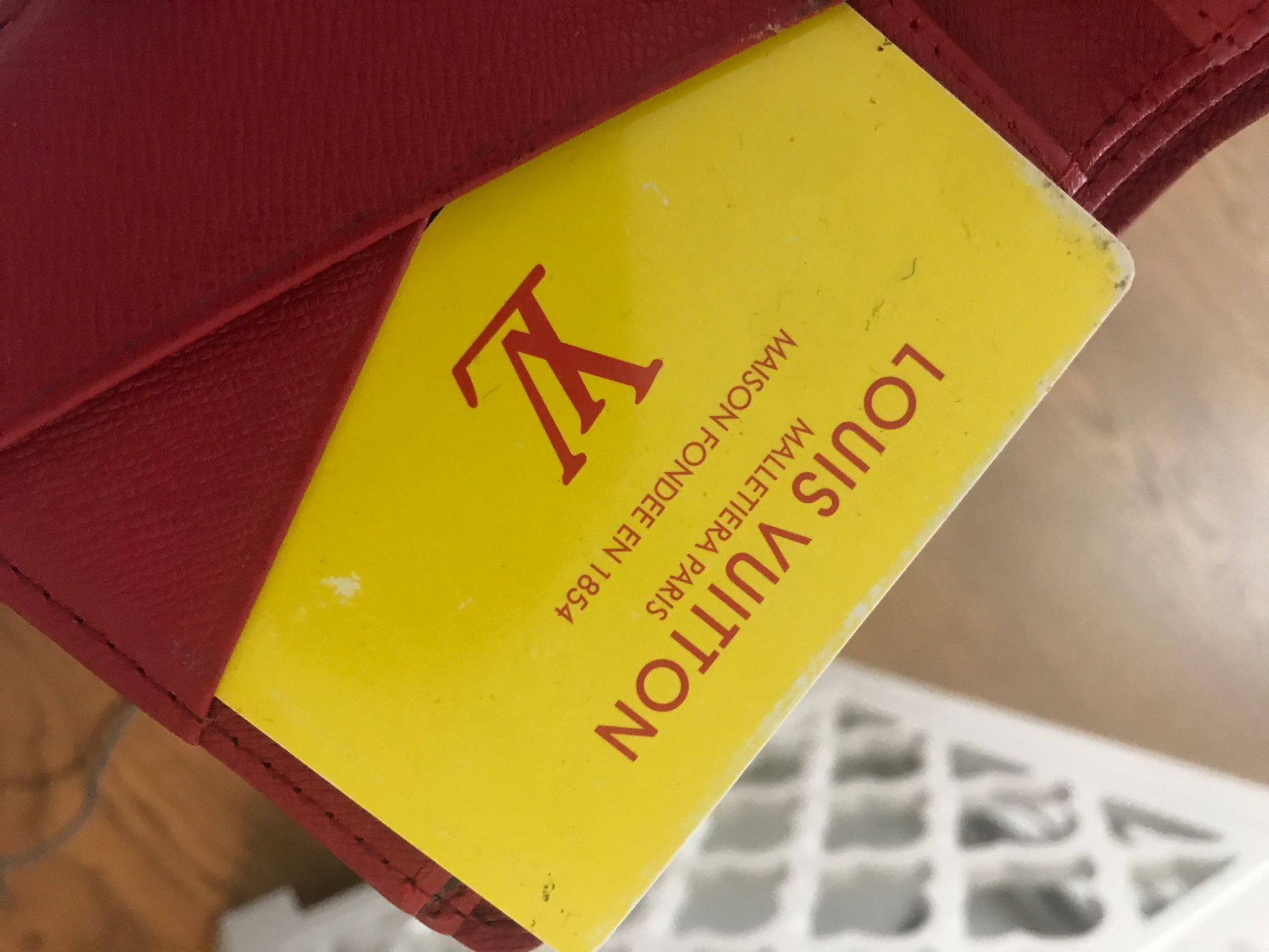 Supreme x LV Wallet