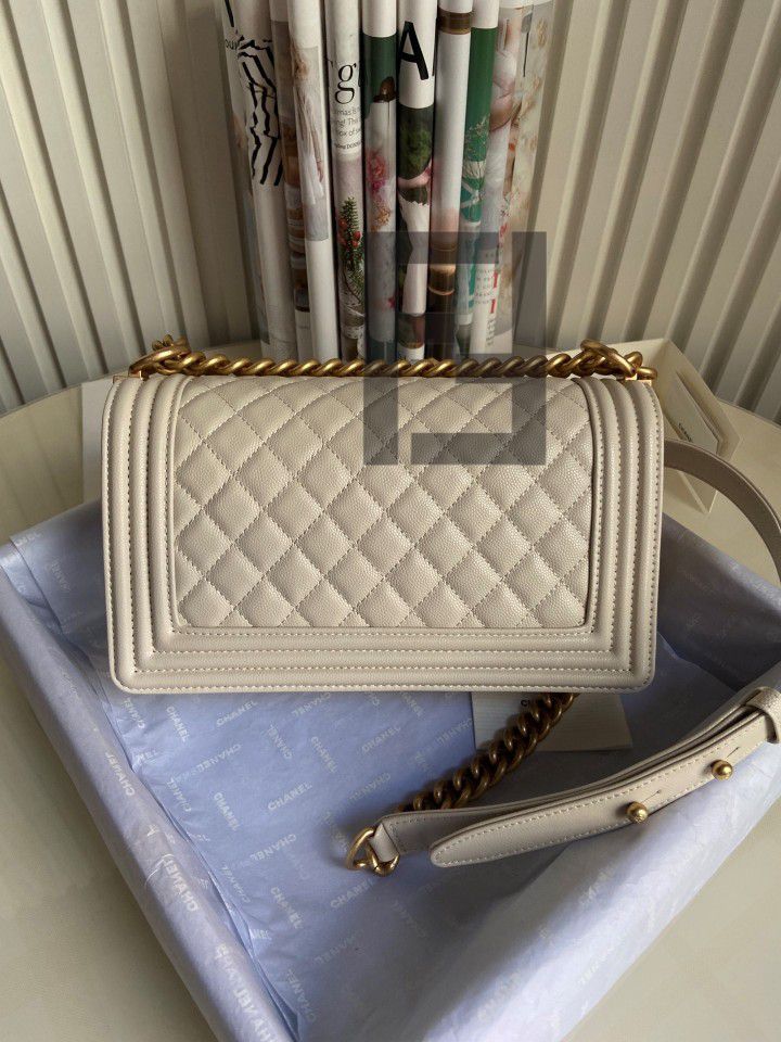 Chanel leboy bag 67086 25x15x10cm 12