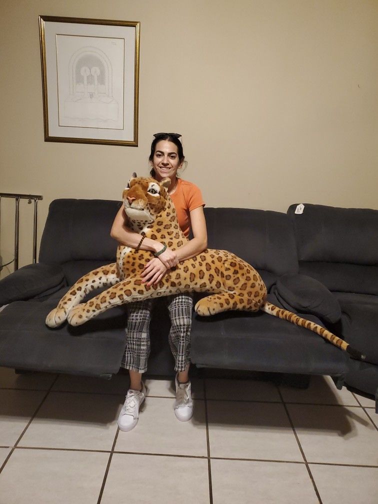Giant Leopard Stuffed Animal