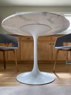 Tulip Genuine Marble Dining Table  Thumbnail