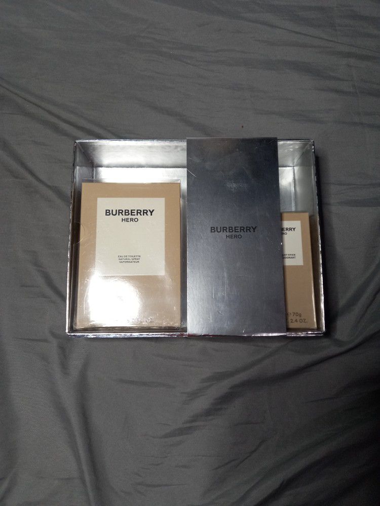 Burberry Heo Men's Cologne 5.5 Once Gift Set NIB Factory Sealed 