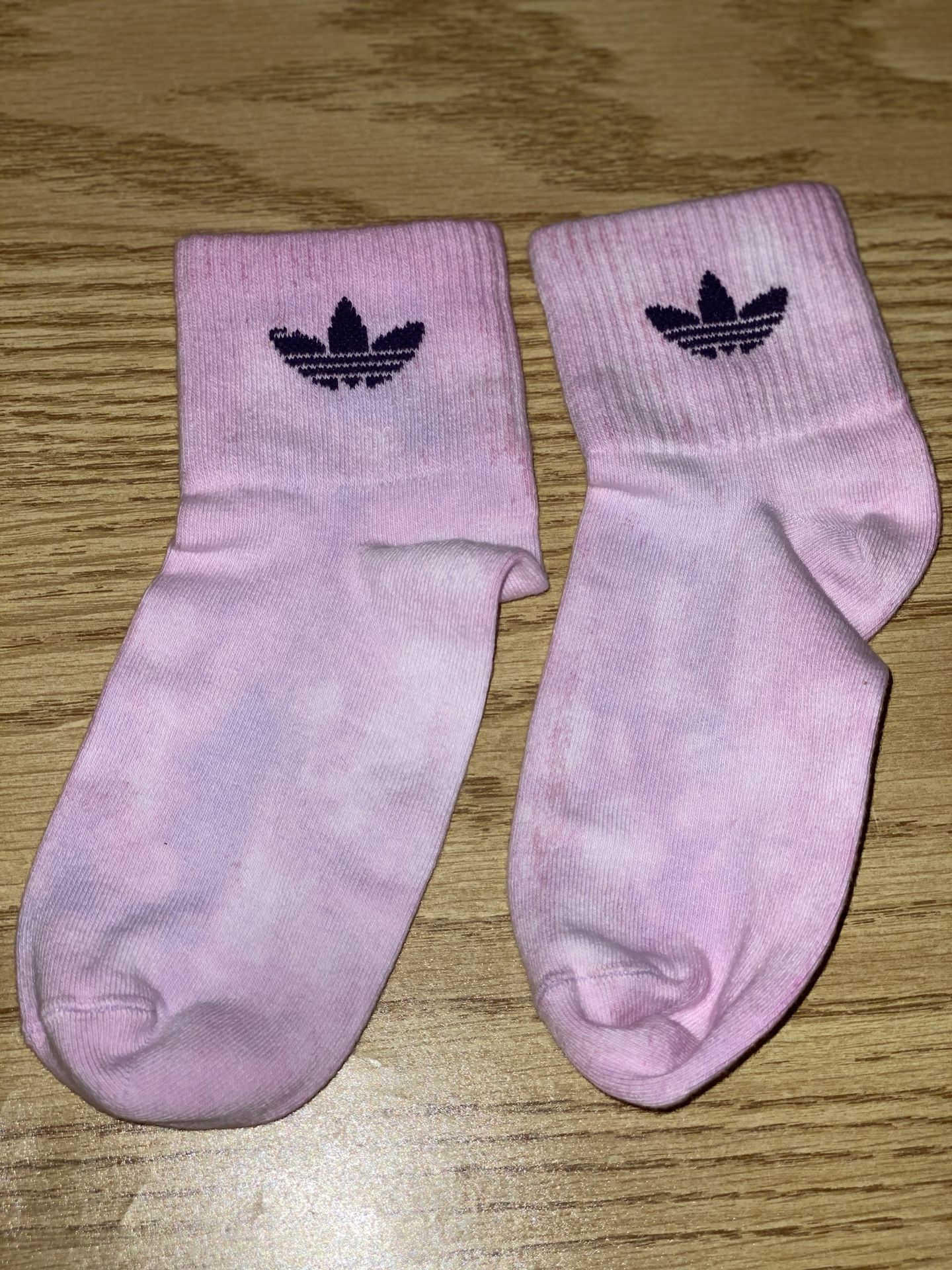 Adidas bleached socks
