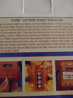 Original Teddy Ruxpin and Grubby - make an offer! Thumbnail