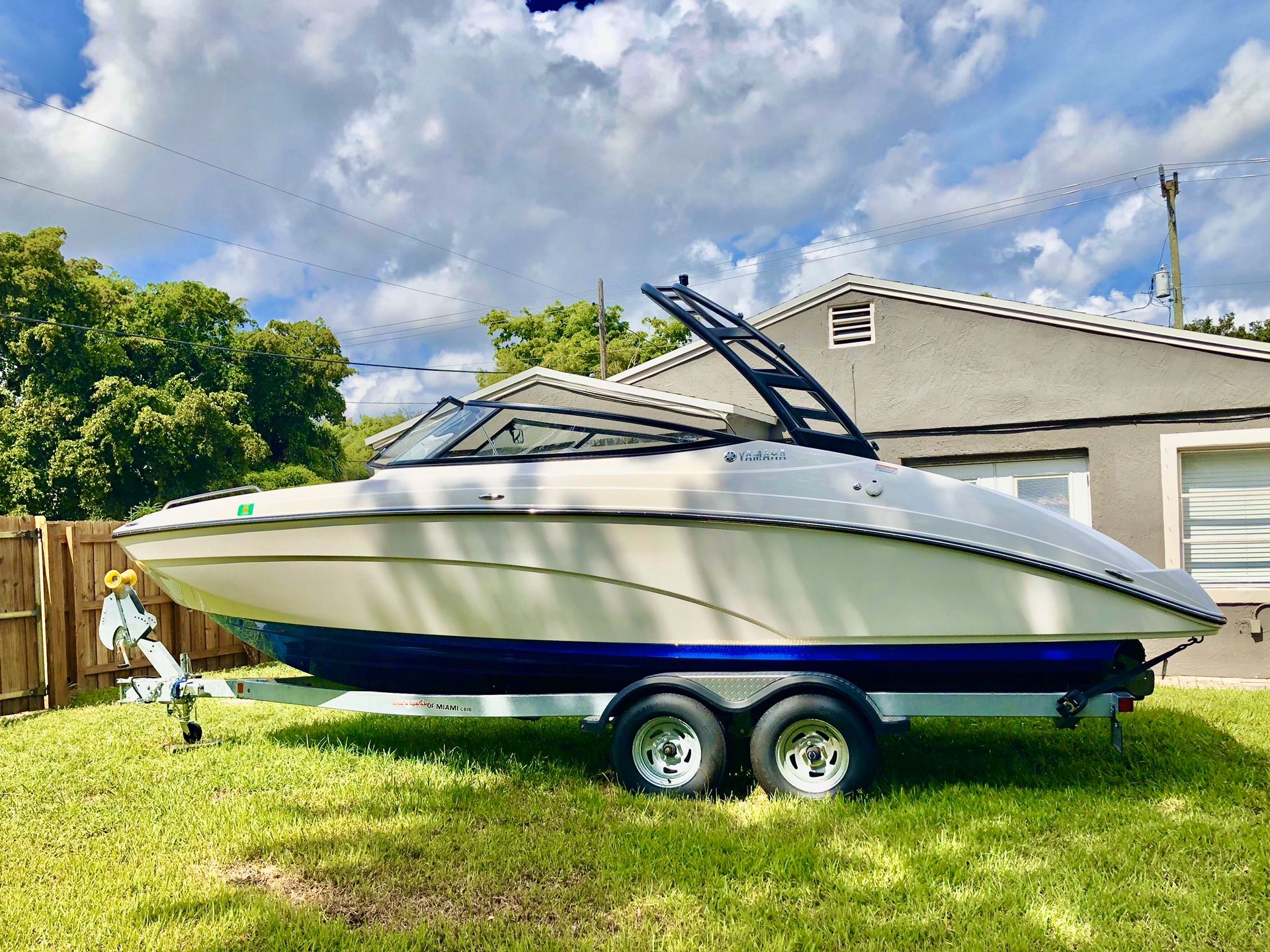 2018 Yamaha AR240 Mint Cond. Twin Jet Boat Only 60Hrs w/ Warranty until