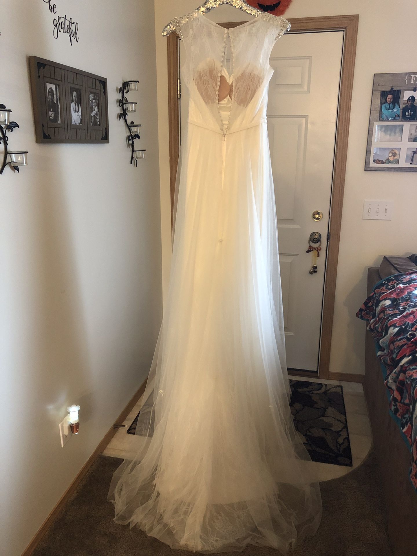 Maggie Sottero sheath wedding dress