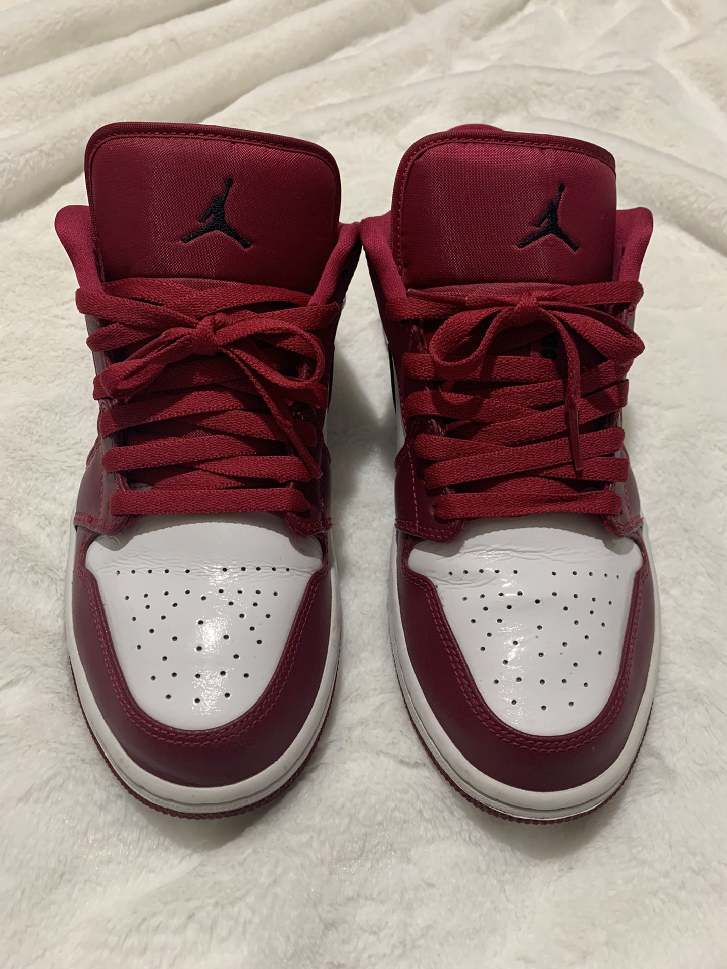 Air Jordan 1 Low, Noble Red, Size 9 