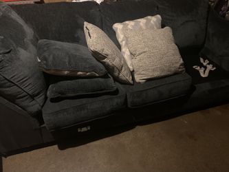 Ashley Furniture Sectional And Ottoman. Thumbnail