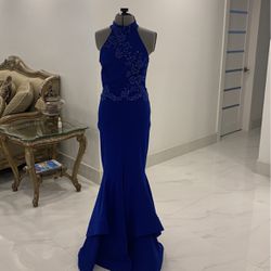 Royal Blue Dress Size Small  Thumbnail