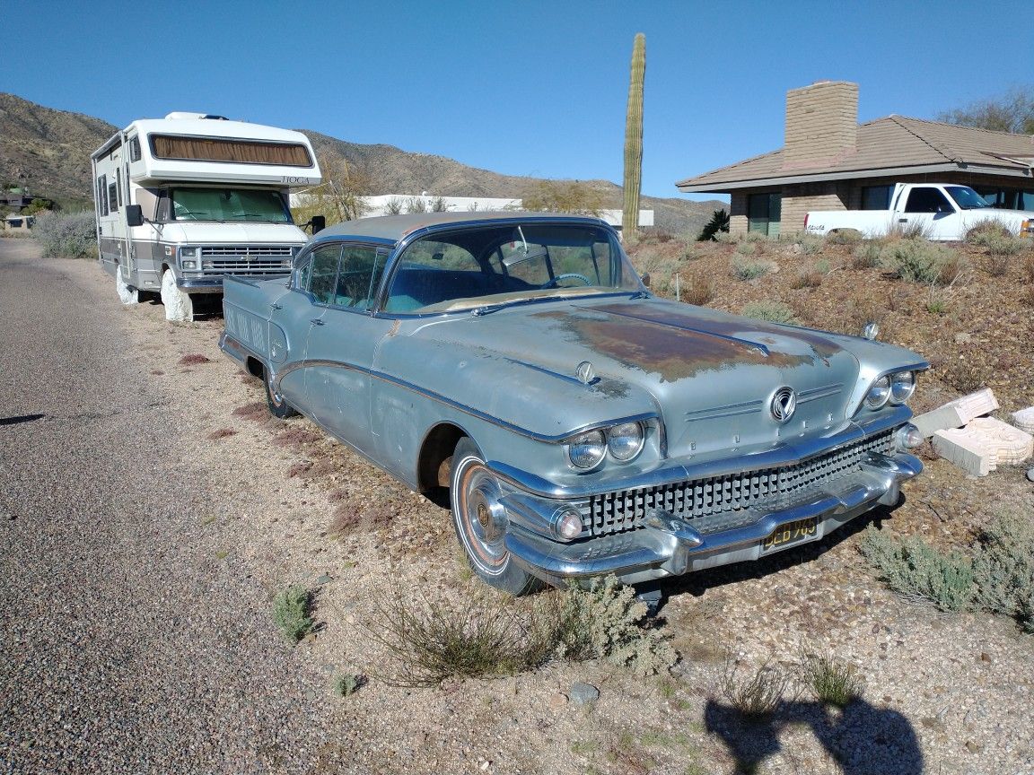 1958 BUICK RIVIERA LIMITED BARN FIND. $15950