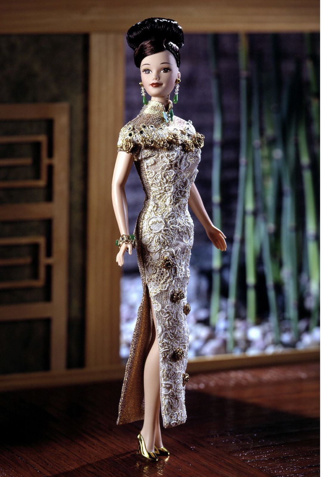 Golden Qi-Pao Barbie Doll Limited Edition