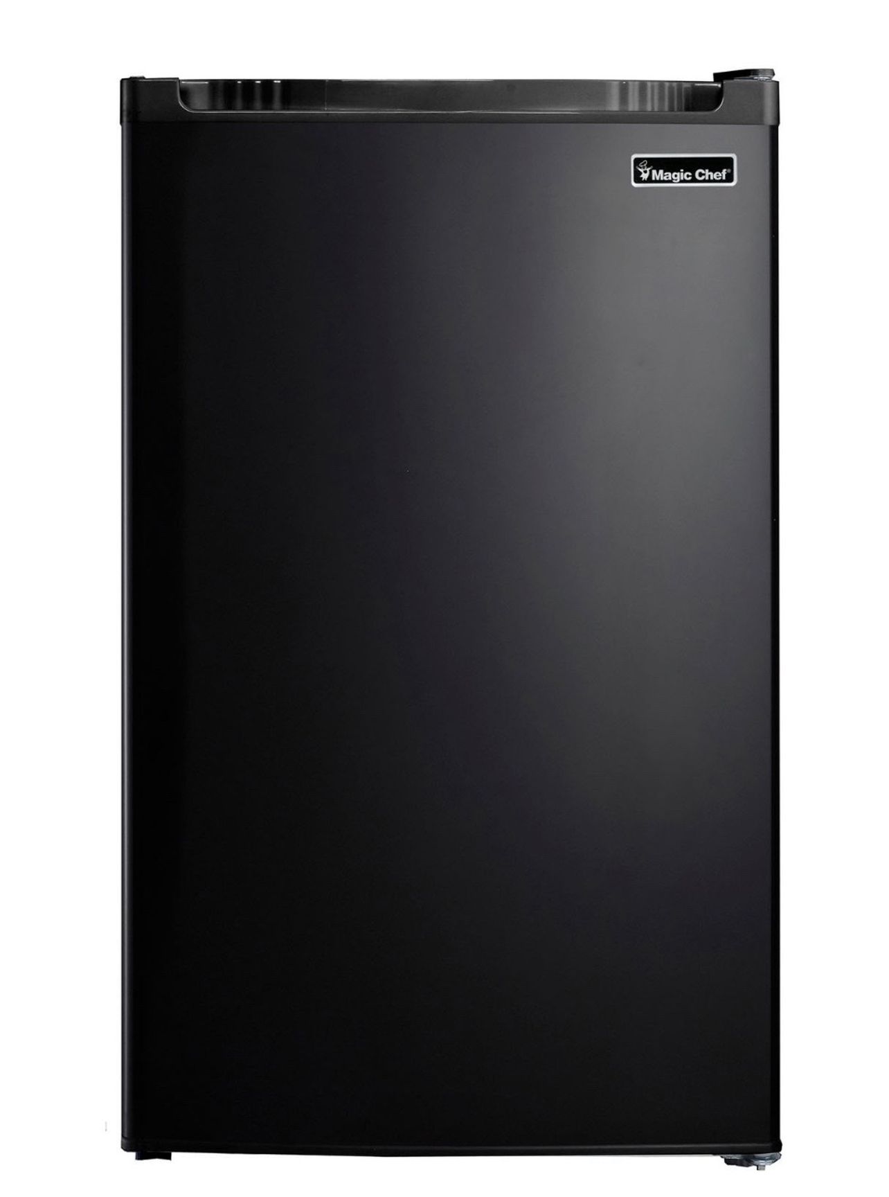 Magic Chef 4.4 Cu ft Mini Refrigerator with Freezer MCBR440B2, Black