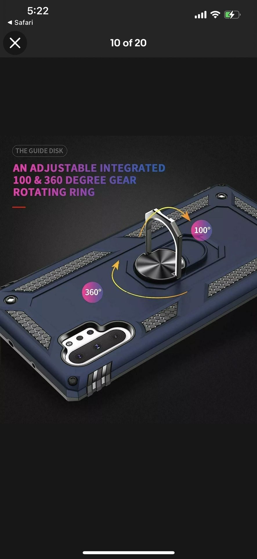 Case Protective Military case For Samsung Galaxy S10 Plus,Samsung Note 10 Plus