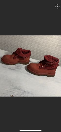 Red Timberland Boots kidd size 11 GUC Thumbnail