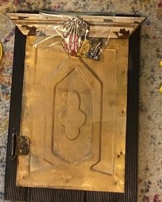 Ornate Gold/Black Magnetic Display Board (Originally $50, 11”x13”)