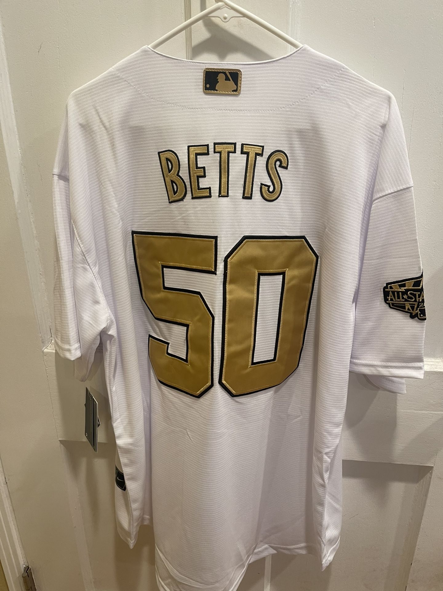 Dodgers #50 BETTS SIZE MENS XL