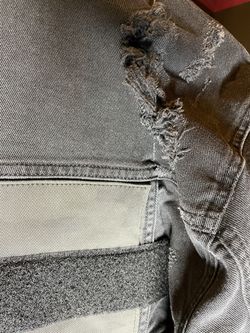Hudson Jeans Men’s And Unisex Denim Jacket XL (limited Skull Print) Thumbnail