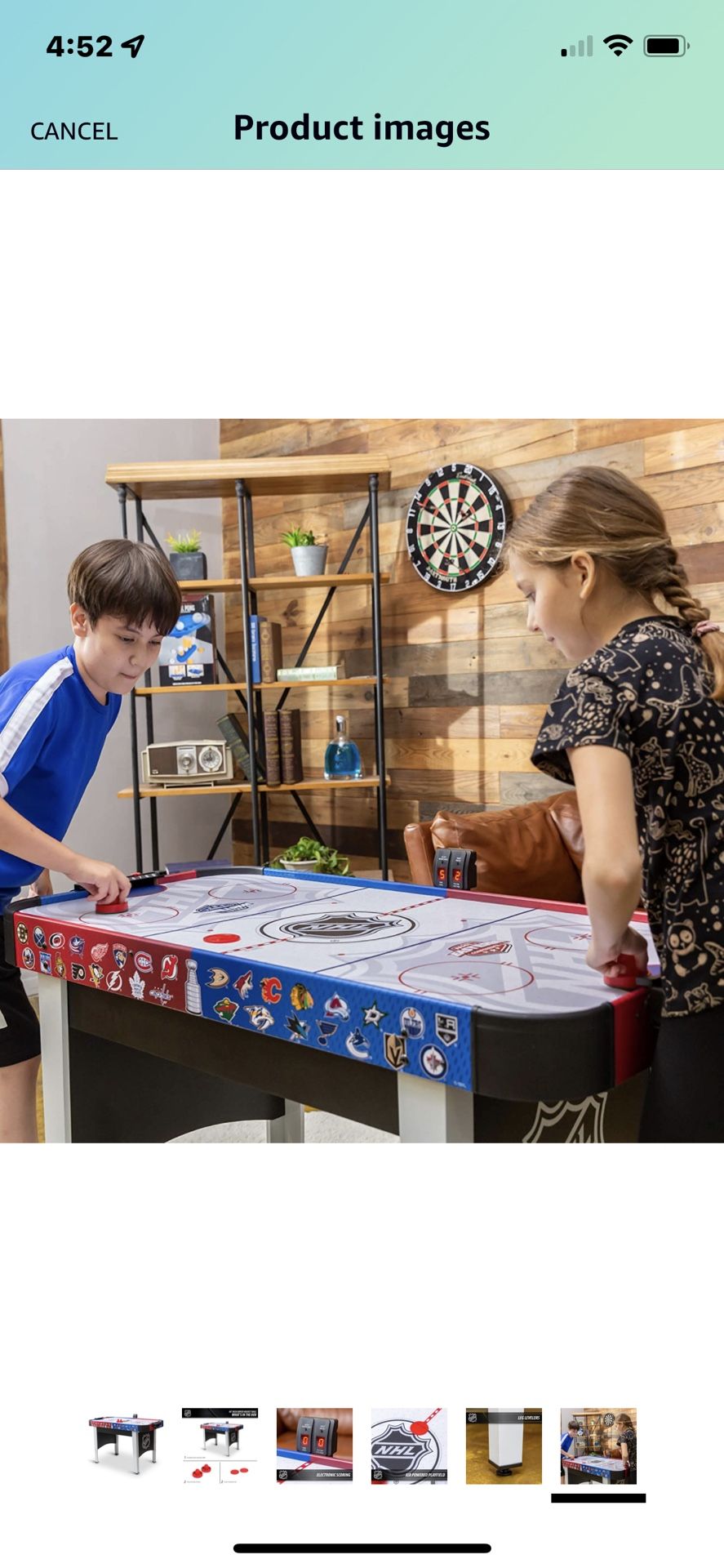 Bumper Pool Table & Air Hockey