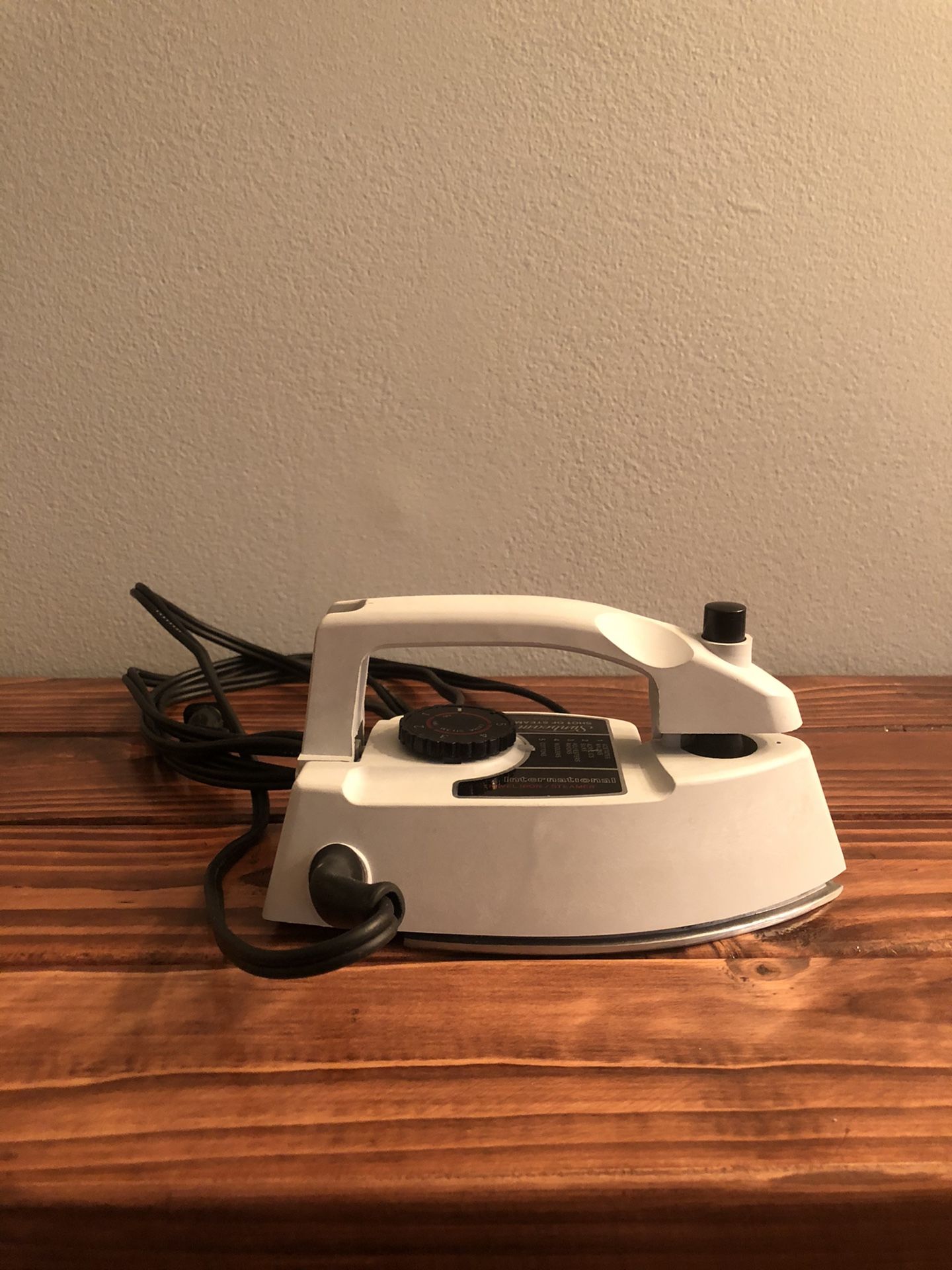 Vintage Foldable Travel Steam Iron