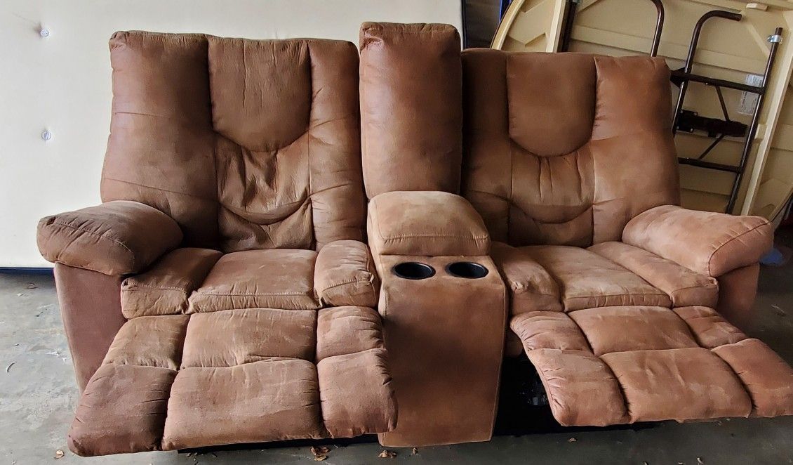 Reclining Couch and Loveseat