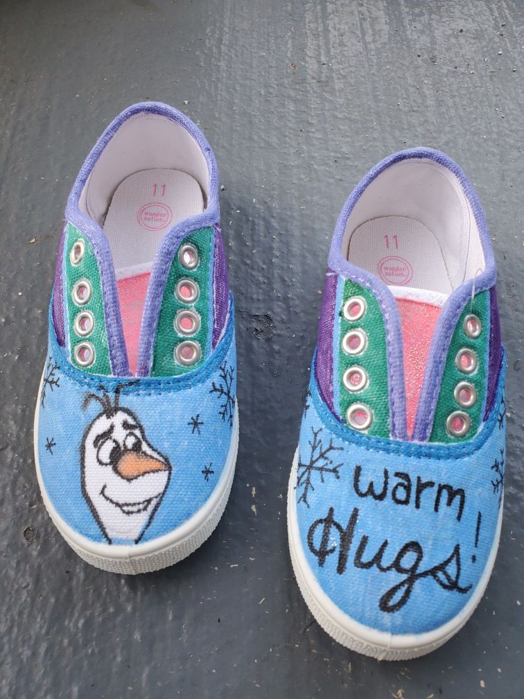 Frozen Olaf Shoes
