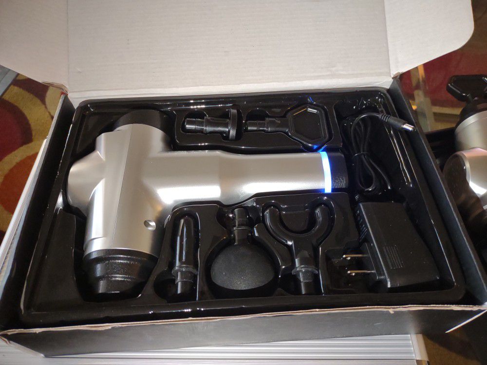 New In The Box Chiropractic Therapeutic Cordless Rechargeable Sore And Stiffness Pain Be Gone Full Body Recovery Kit