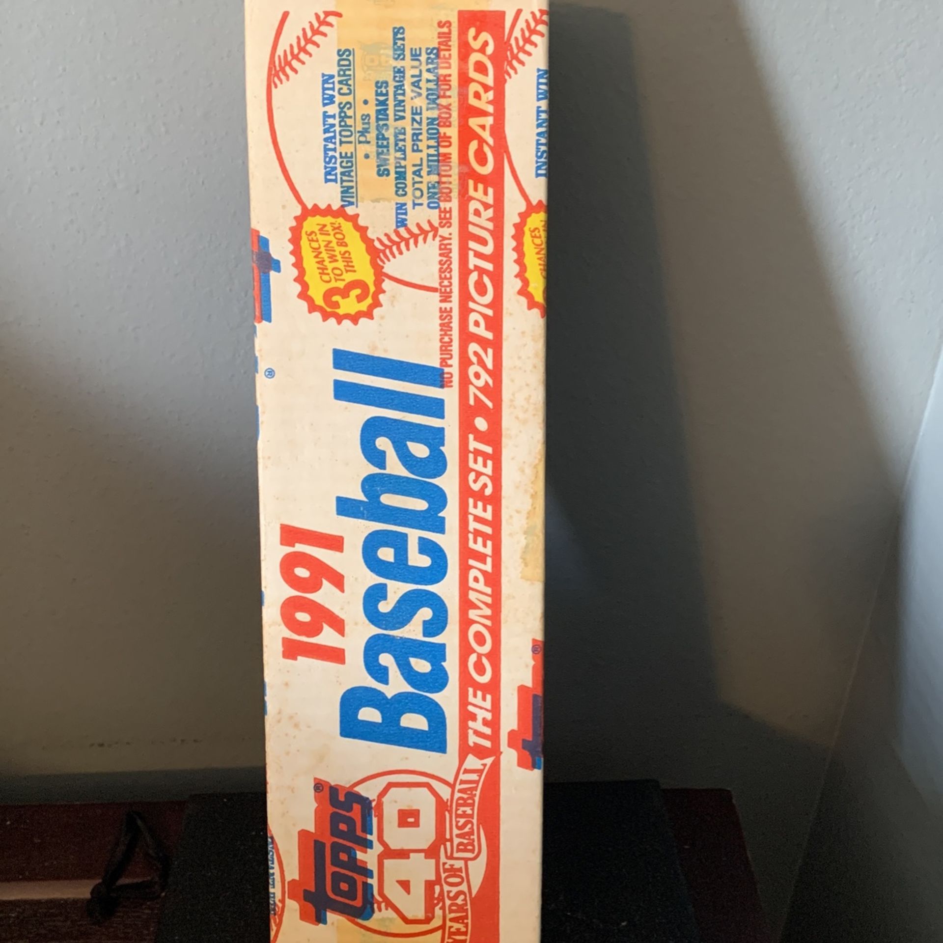 1991 Topps Baseball Complete set