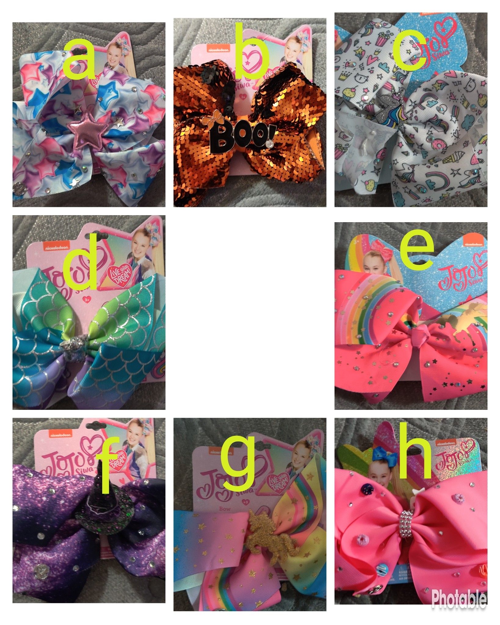 JoJo bows and jojo mask