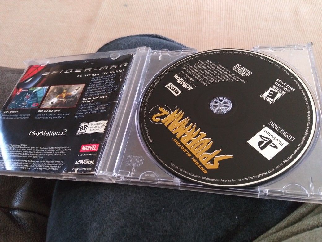 Spiderman 2 Ps1