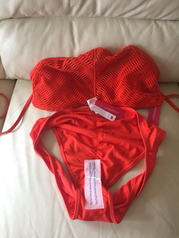 Women’s Deep Orange Bikini