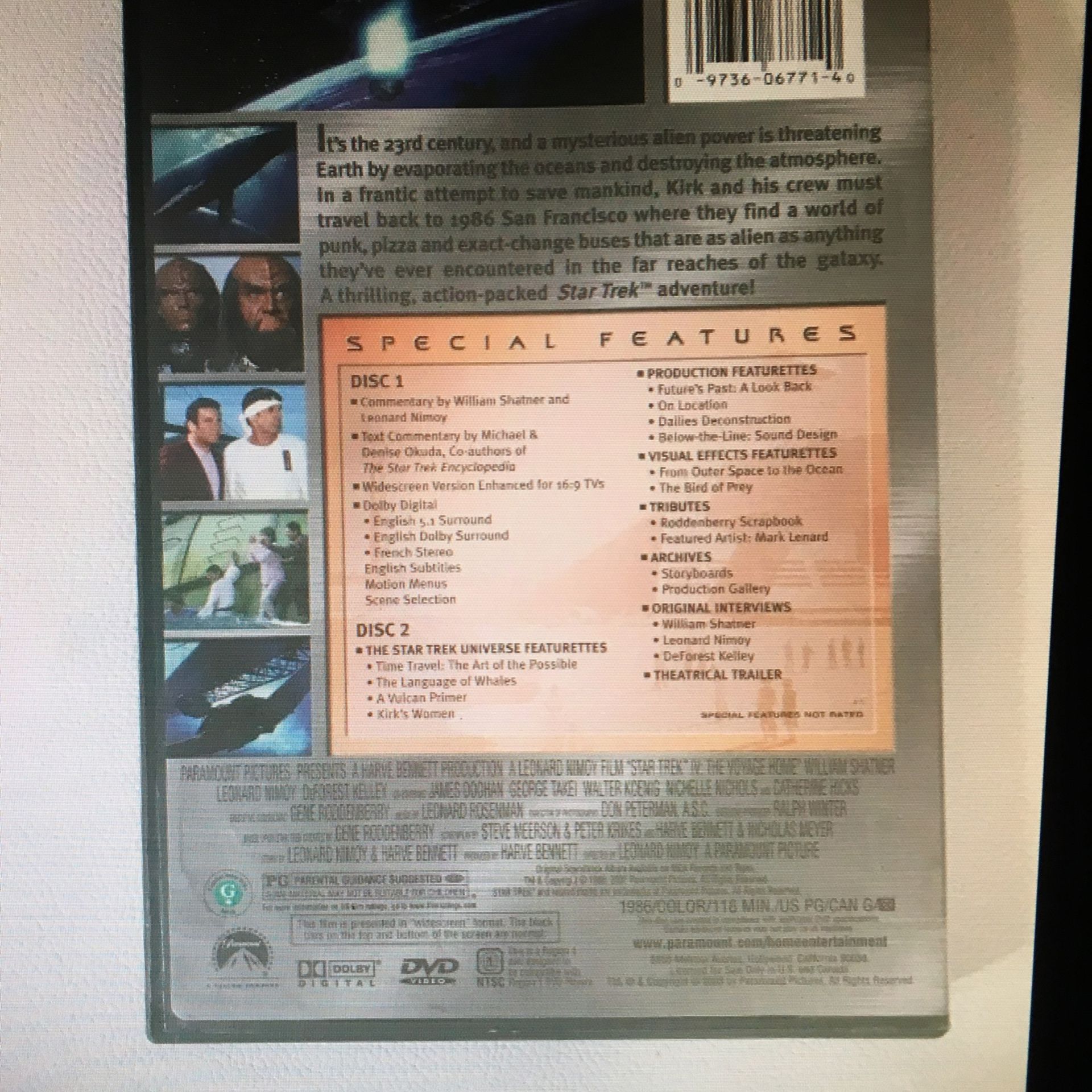 Lot of 5 Paramount DVD Movies (Shrek the Third, Star Trek, Transformers 2)