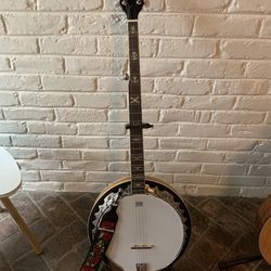Washburn B10 5 String Resonator Banjo Thumbnail