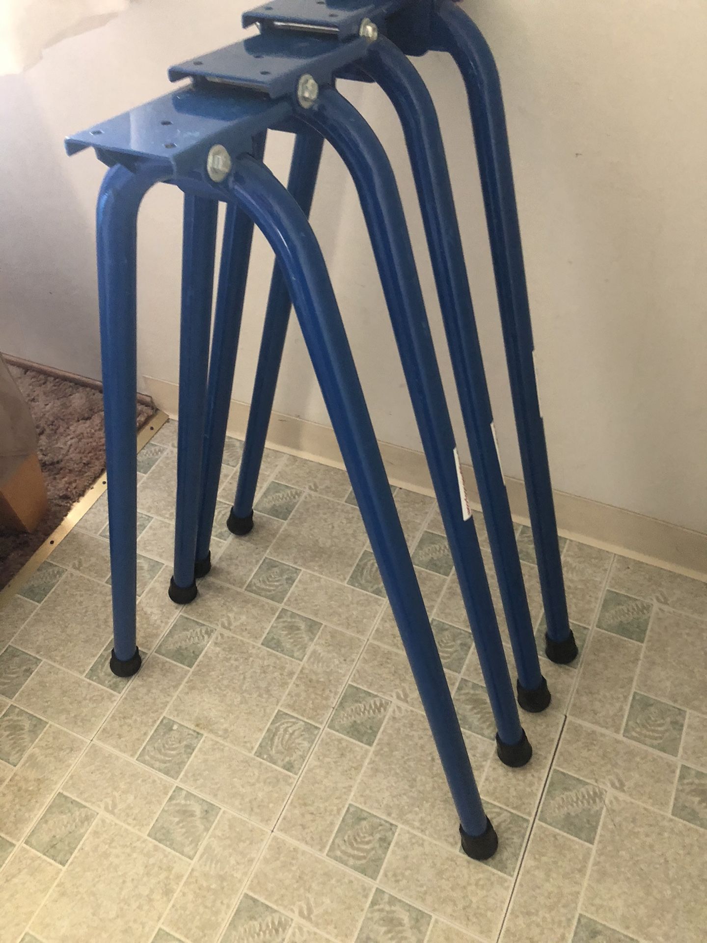 Details about   Rugged Buddy 34" Folding Sawhorse Legs 