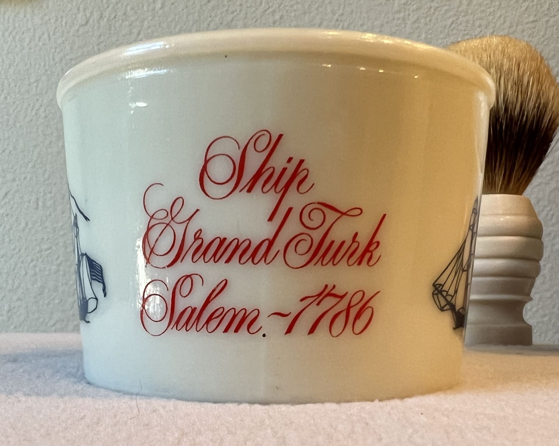 2- Vintage Shaving Mugs