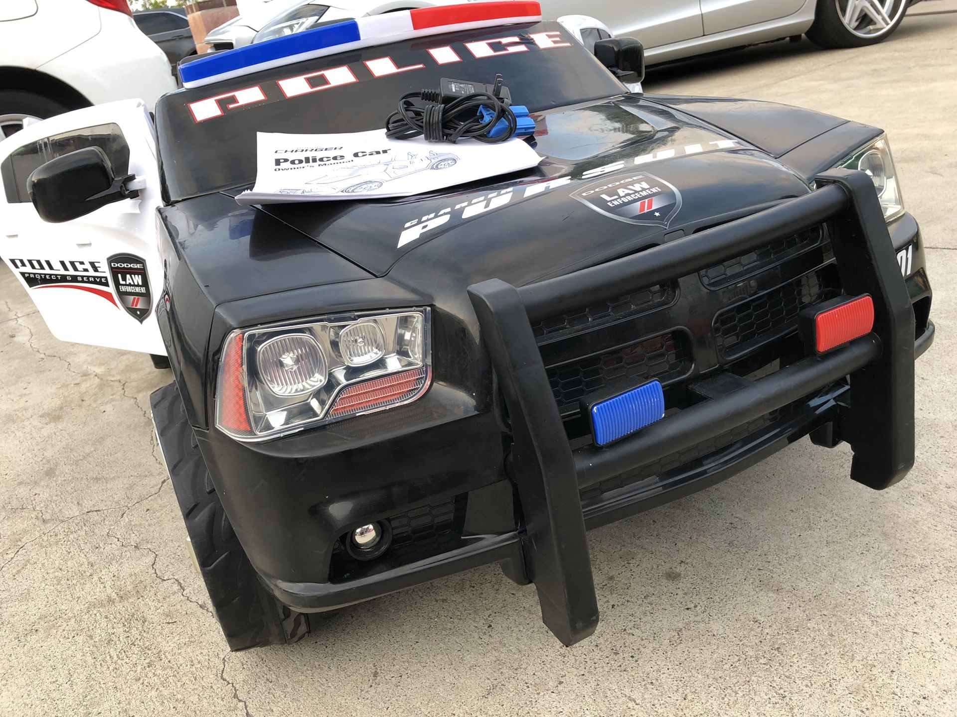 Dodge Charger Police Car 12volt Electric Kids Ride On Cars Power Wheels For Sale In Long Beach Ca Offerup