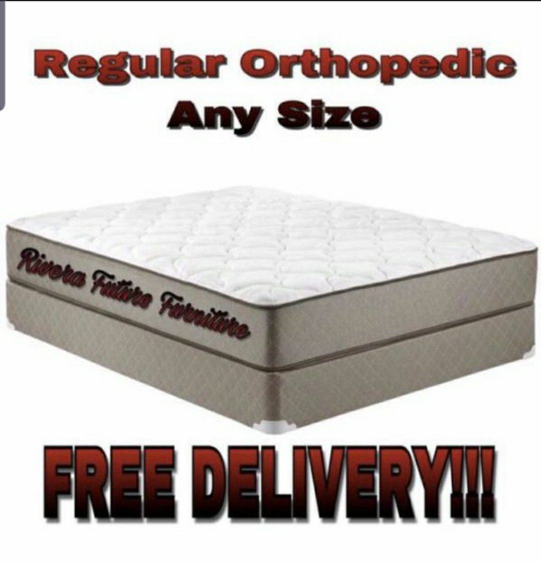 Delivery free new Mattress in the plastic available financial