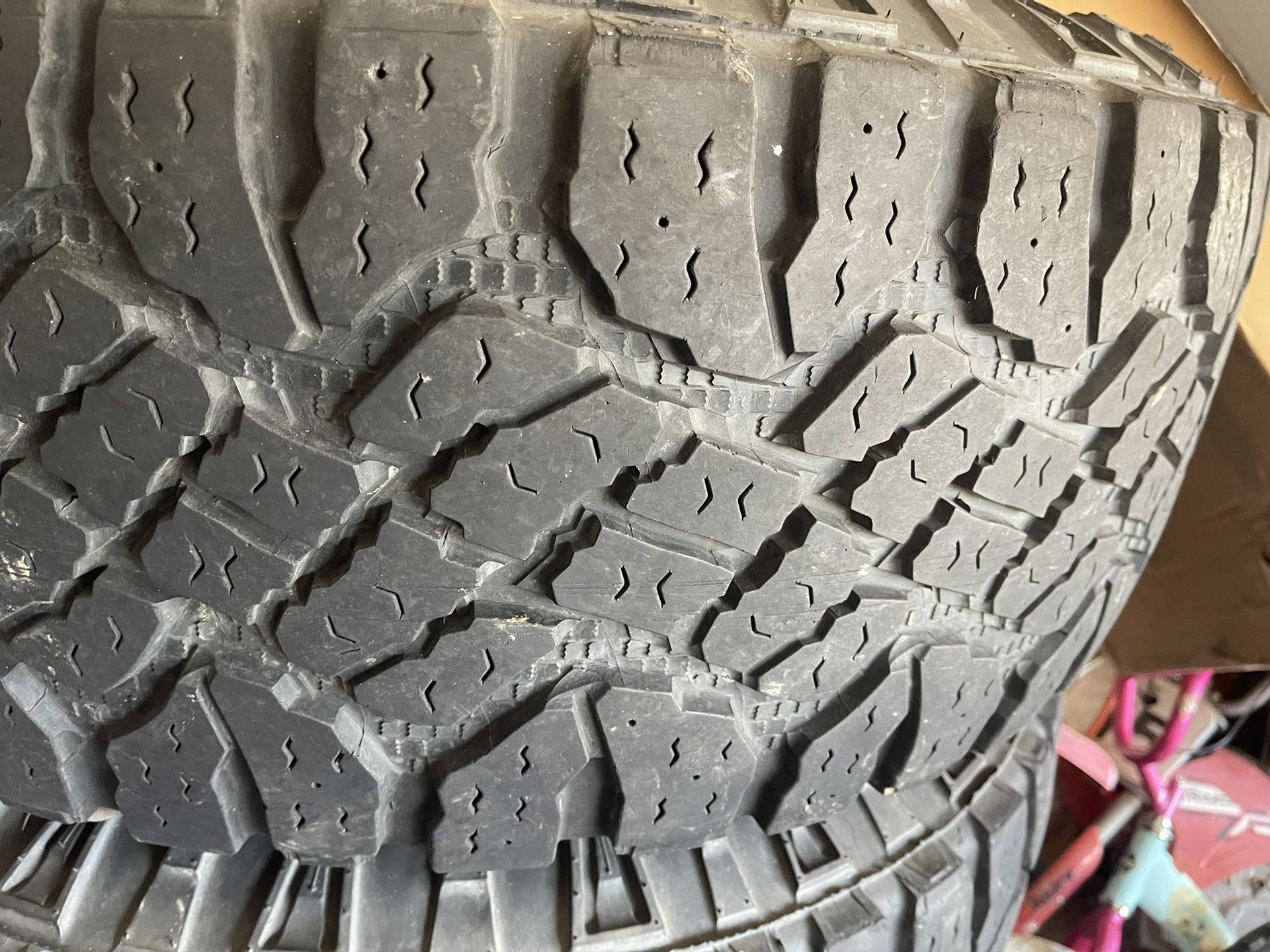 Goodyear All Terrain Tires 317/70 V Tec Off Road Rims 17 Inches