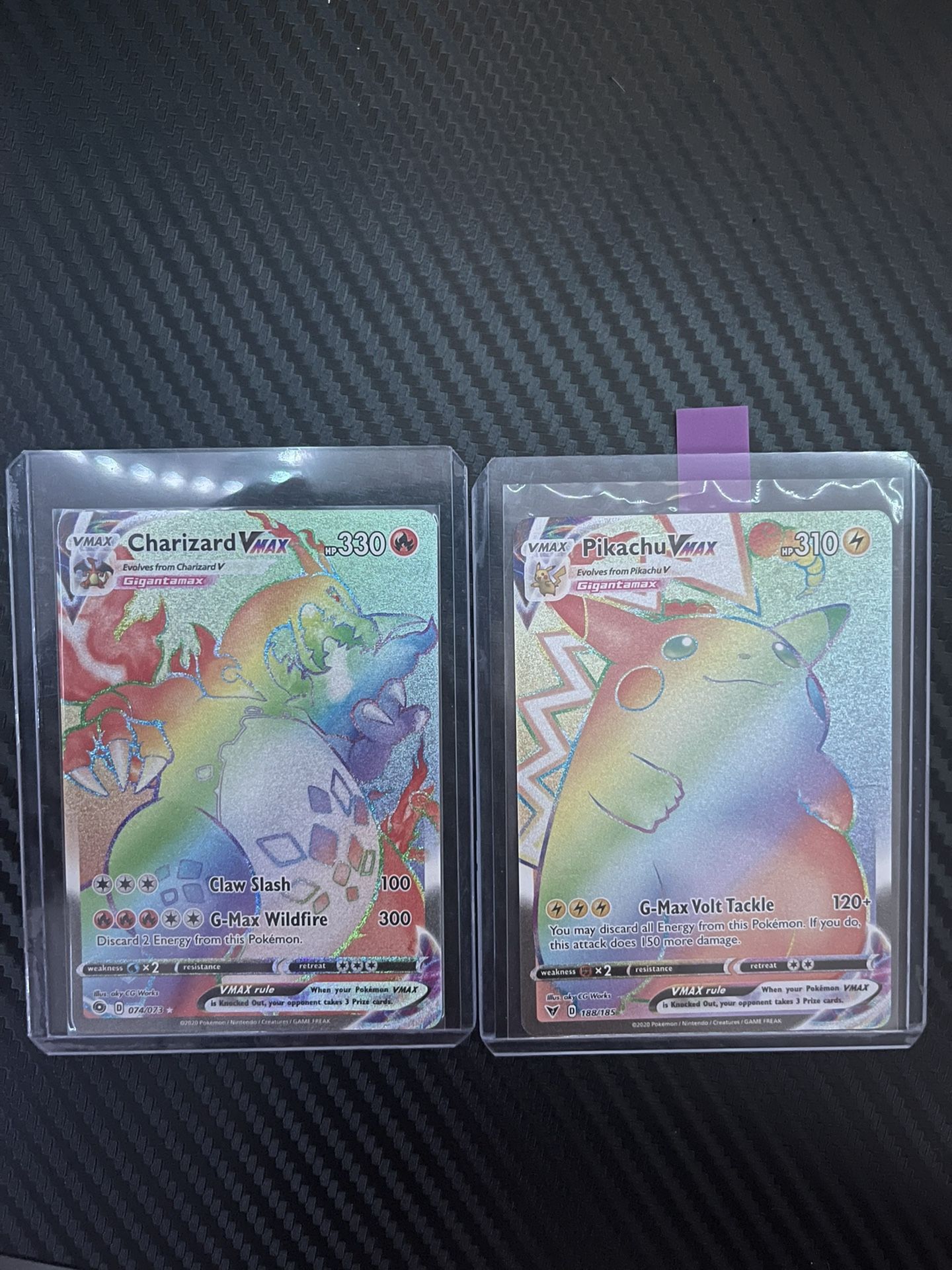 pokemon pikachu rainbow vmax