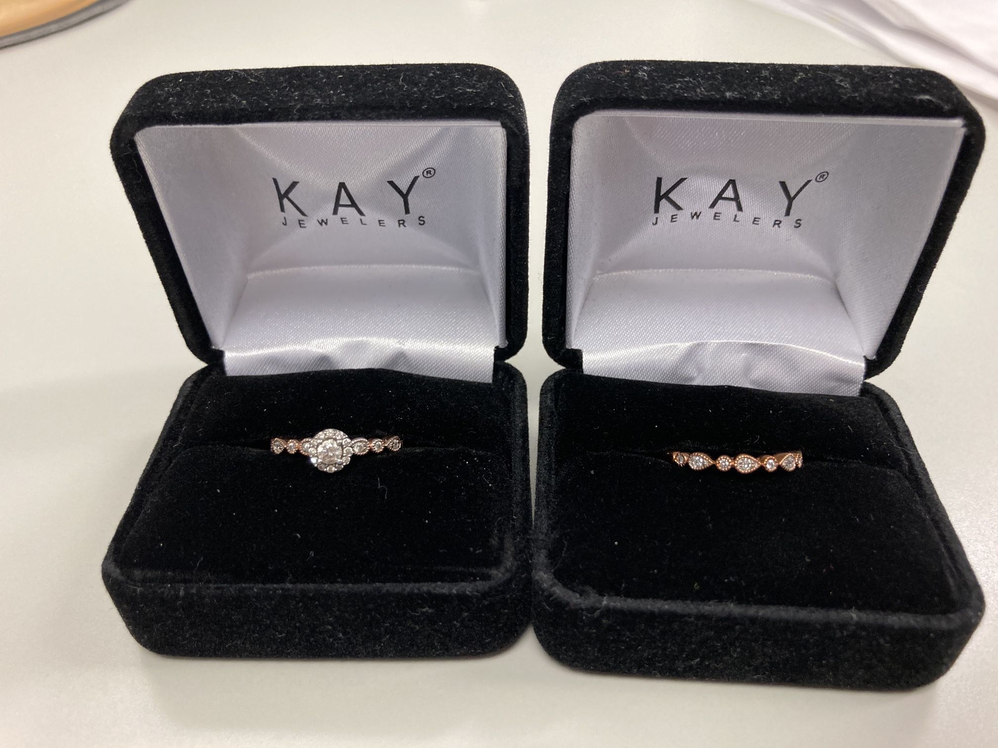Bridal Set (Kay Jewelers, $957.99 value)(size 5.5)